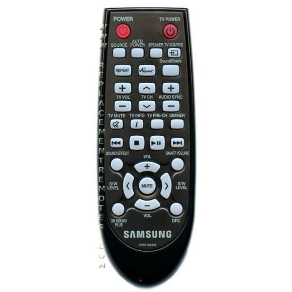Samsung AH59-02547B Sound Bar Remote Control – AH5902547B