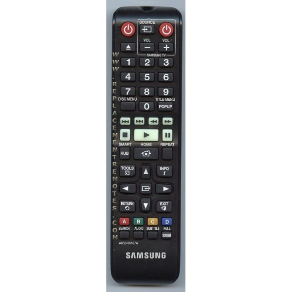 Samsung AK59-00167A DVD Remote Control – AK59-00167A – AK5900167A