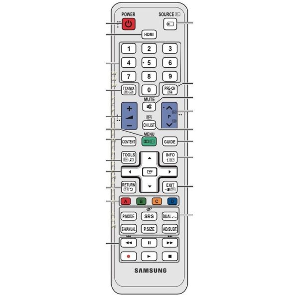 Samsung BN59-01069A TV Remote Control – BN5901069A