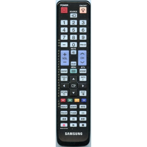 Samsung BN59-01076A TV Remote Control – BN5901076A
