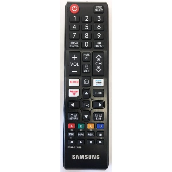 Samsung BN59-01315B European 2019 IR TV Remote Control | Netflix | Prime Video | Rakuten – BN5901315B