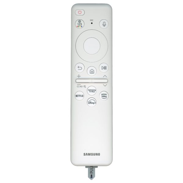 Samsung BN59-01456A / TM2361E 2024 White Solar TV Remote Control |The Frame | Samsung TV Plus | Netflix | Prime | Disney + | BN5901456A