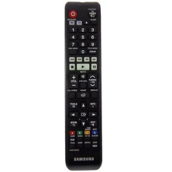 SAMSUNG Original Remote Control AH59-02405A – HTE5530, HTE5550W, HTE6750W BLU-RAY HOME THEATER Genuine