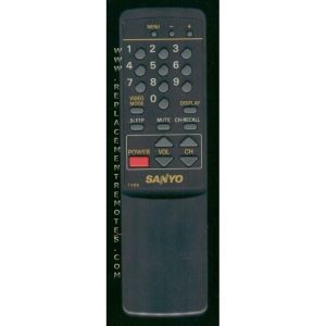 Sanyo FXBB TV Remote Control