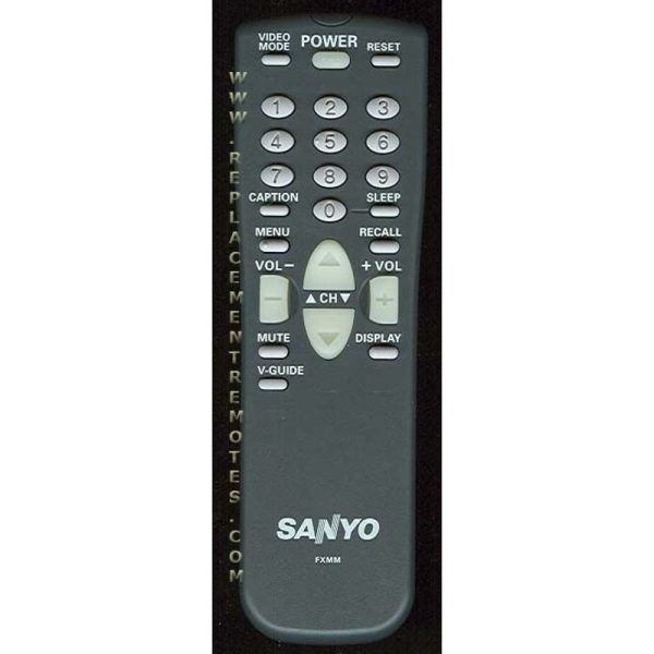 Sanyo FXMM Receiver Remote Control