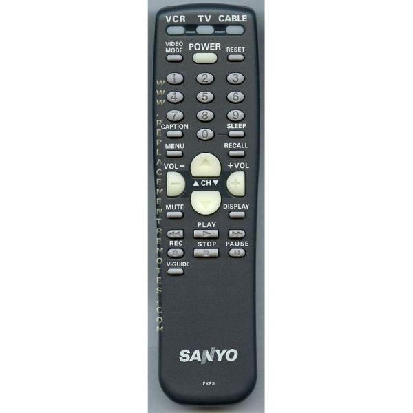 Sanyo FXPS TV Remote Control