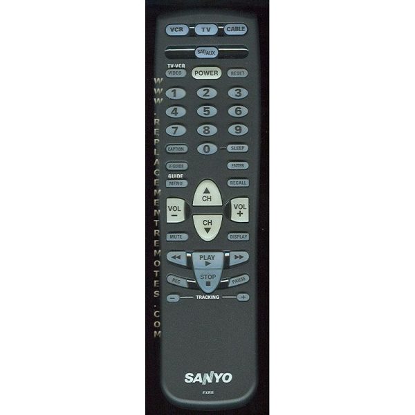 Sanyo FXRE TV Remote Control