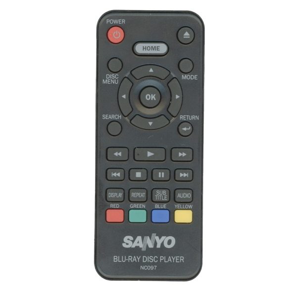 Sanyo NC097 Blu-Ray Disc Player Remote Control – NC097UL