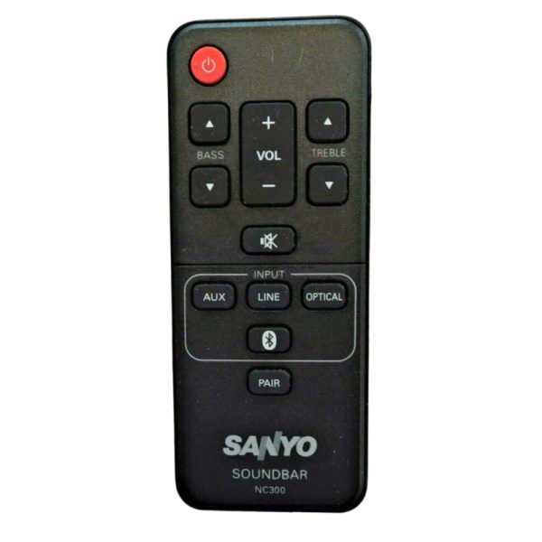 Sanyo NC300 Sound Bar Remote Control