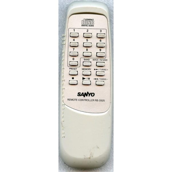 Sanyo RBS925 CD Remote Control
