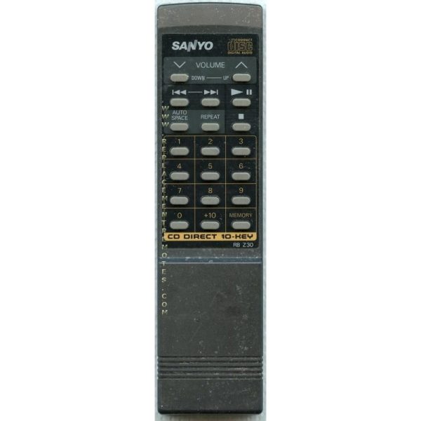 Sanyo RBZ30 CD Remote Control