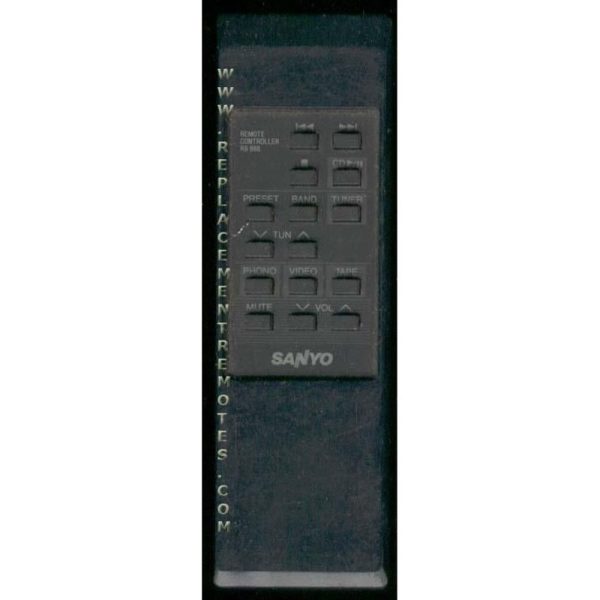 Sanyo SAN110 TV Remote Control
