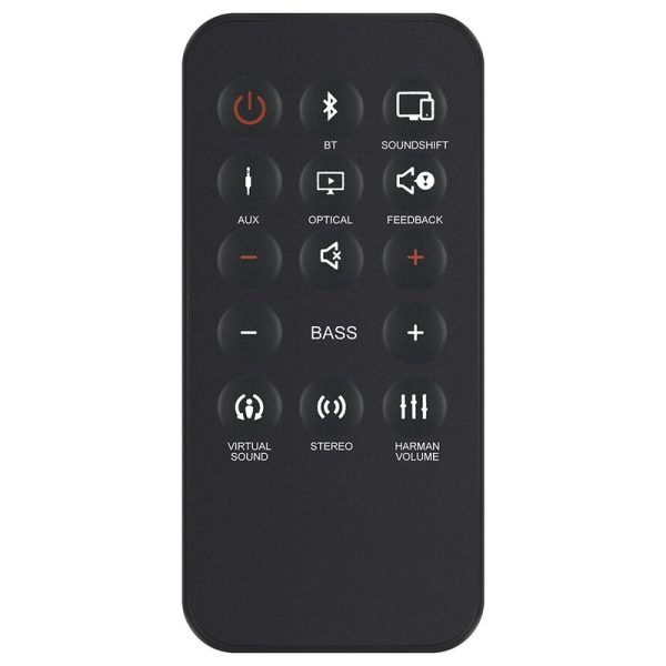 SB250 Remote Control Replacement for JBL Cinema Soundbar STV250 STV350 STV280