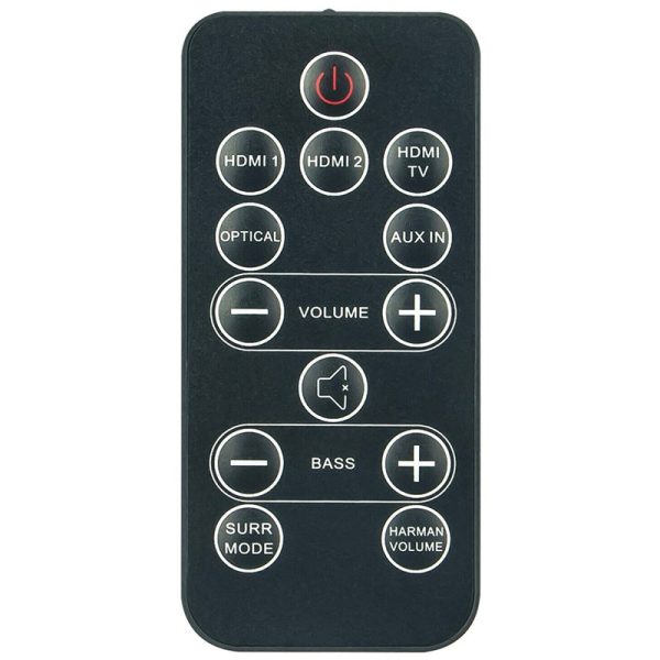SB26 Remote Control Replacement for Harman Kardon Advanced Bluetooth Soundbar