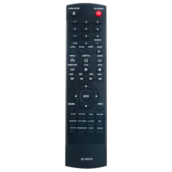 SE-R0375 SER0375 Remote Replacement for Toshiba DVD Player