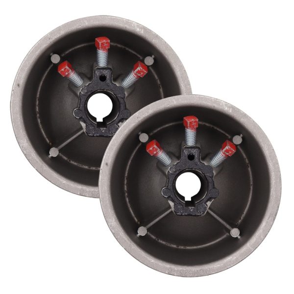 Sectional Garage Door Cable Drum – DNS 5-18 Black (Pair)