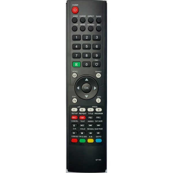SENZU TV SUBSTITUTE Replacement Remote Control RC-D04