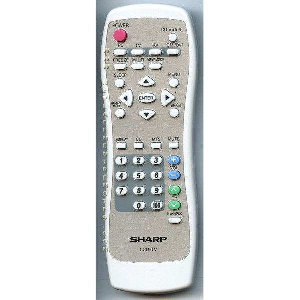 Sharp 0LTLP30042003 TV Remote Control