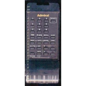 Sharp AD01 Admiral TV Remote Control