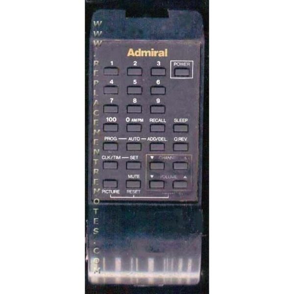 Sharp AD01 Admiral TV Remote Control