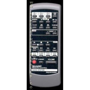 Sharp G0219AWSA Audio Remote Control