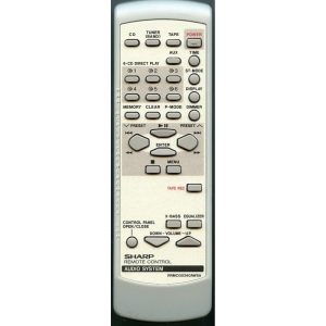 Sharp G0240AWSA Audio Remote Control