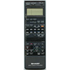 Sharp G0537GE VCR Remote Control