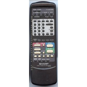 Sharp G0574GE VCR Remote Control
