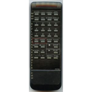 Sharp G0578GE VCR Remote Control