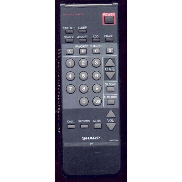 Sharp G0627CESA TV Remote Control