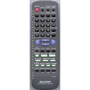 Sharp G1138GE DVD Remote Control