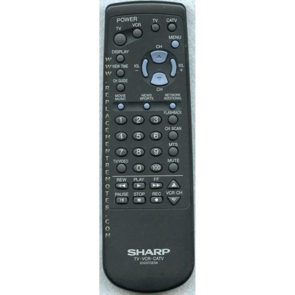 Sharp G1237CESA TV Remote Control