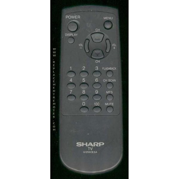 Sharp G1256CESA TV Remote Control