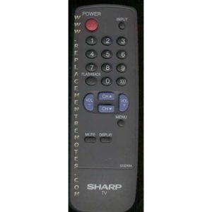 Sharp G1324SA TV Remote Control