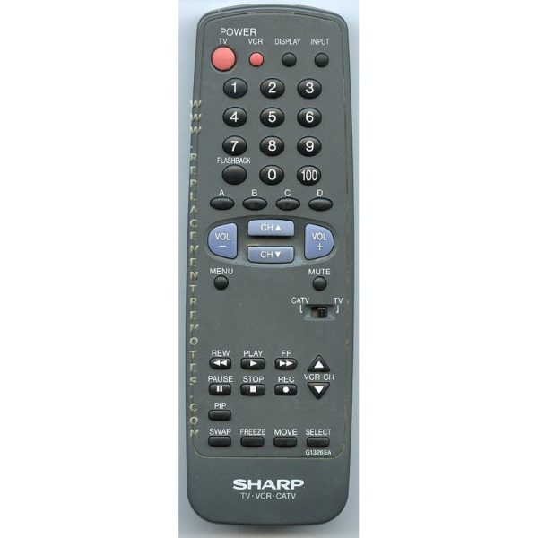 Sharp G1326SA TV Remote Control