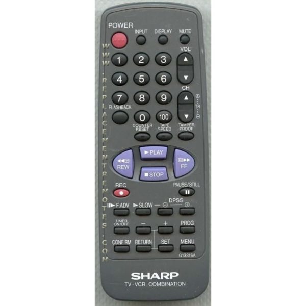 Sharp G1331SA TV Remote Control