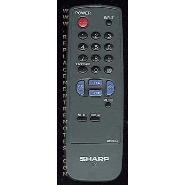 Sharp G1339SA TV Remote Control