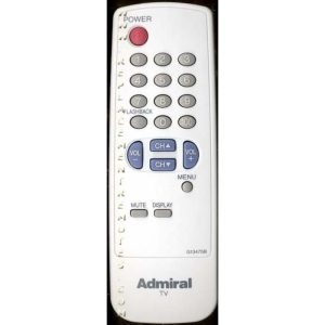 Sharp G1347SB Admiral TV Remote Control