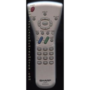 Sharp GA152WJSA TV Remote Control