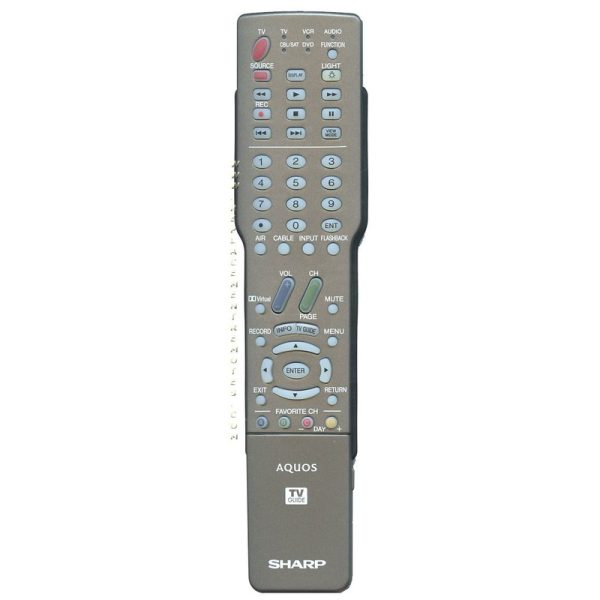 Sharp GA425WJSB TV Remote Control