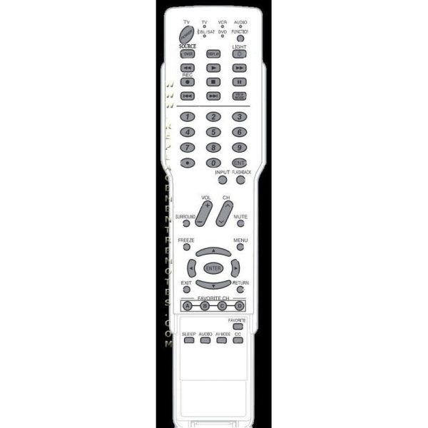 Sharp GA484WJSA TV Remote Control