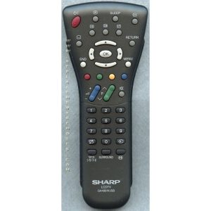 Sharp GA499WJSB TV Remote Control