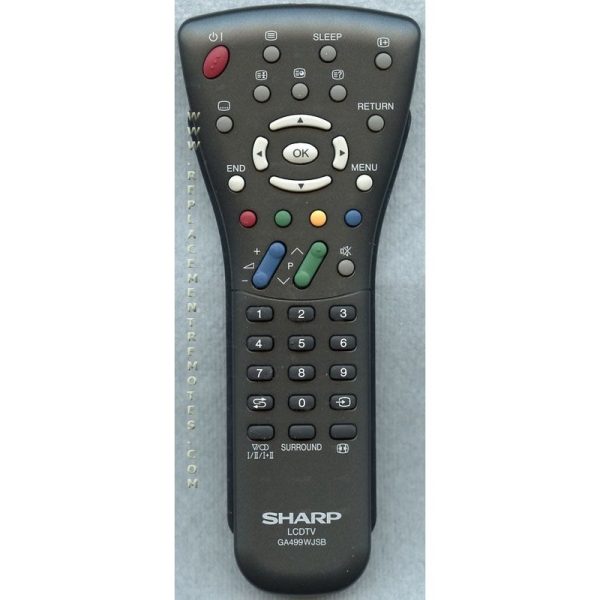 Sharp GA499WJSB TV Remote Control