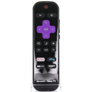 Sharp LCRCRUS17 2016 Roku TV Remote Control