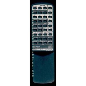 Sharp RCONT1746B Audio Remote Control