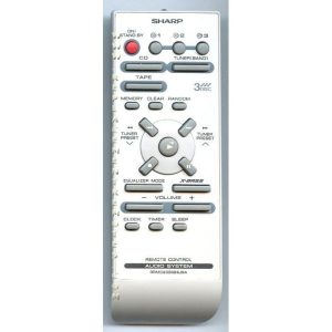 Sharp RRMCG0062SJSA Audio Remote Control