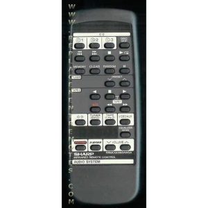 Sharp RRMCG0068AWSA Audio Remote Control