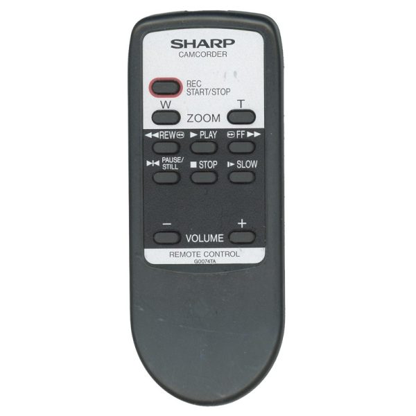 Sharp RRMCG0074TASA Video Camera Remote Control