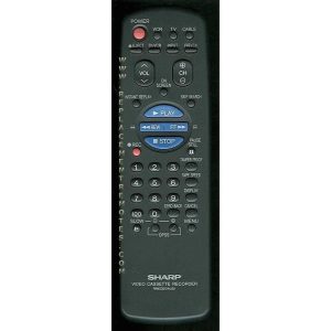 Sharp RRMCG0104AJSA VCR Remote Control