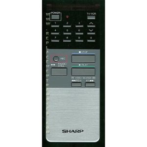 Sharp RRMCG0155GESA VCR Remote Control